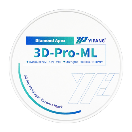 YIPANG Dental Zirconia Block 3D-Pro